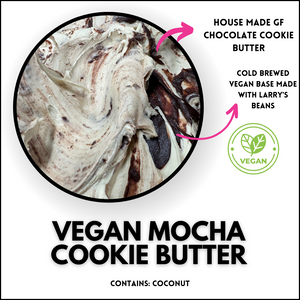 Mocha Cookie Butter Swirl (Vegan/Gluten Friendly)